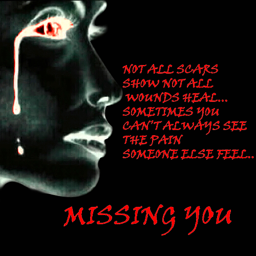 am unable to stop my tears. I am missing you.
