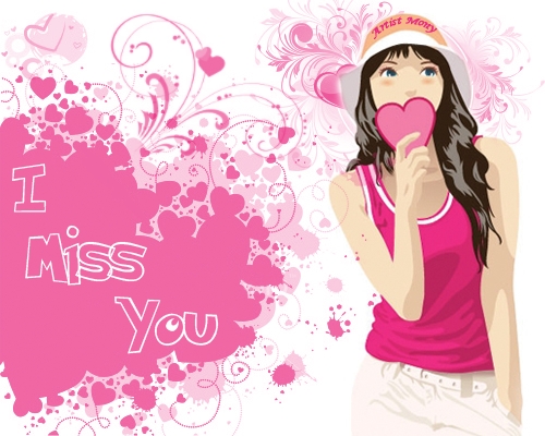 cute miss you images. Cute Miss You. Change music: