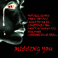 Missing With Tears.