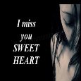 Sweetheart, I Miss U.