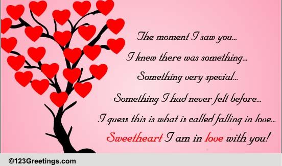 I Am In Love With You. Free New Love eCards, Greeting Cards | 123 Greetings