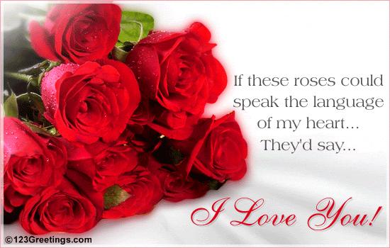 Roses For Your Love! Free Gifts & Chocolates eCards, Greeting Cards