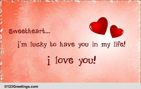 Best Love Messages For My Sweetheart