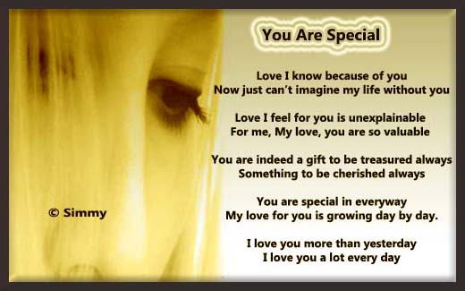 You Are Special In Every Way.