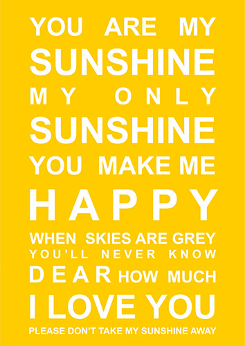 You're My Little Sunshine