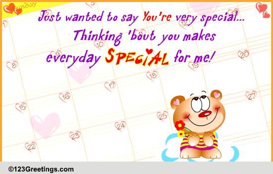 Make Everyday Special! Free You are Special eCards, Greeting Cards ...