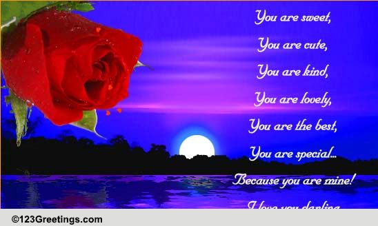 A Special Card. Free You Are Special Ecards, Greeting Cards 