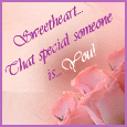 To Someone Special...