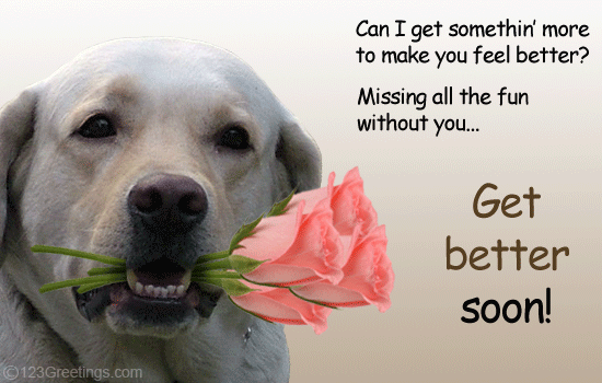 Need Some Hugs And Kisses! Free Get Well Soon eCards, Greeting