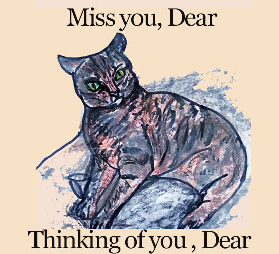Miss You Dear, Meow.