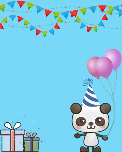 Cute Thank You Wishes With Panda. Free Birthday Thank You eCards | 123  Greetings