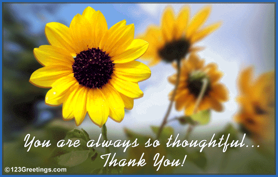 So Thoughtful... Free For Everyone eCards, Greeting Cards | 123 Greetings
