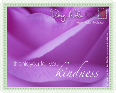 Thank You For Your Kindness. Free For Everyone eCards, Greeting Cards