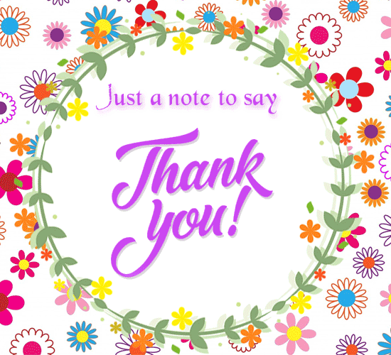 Special Thank You Wish With Flowers. Free For Everyone eCards | 123  Greetings