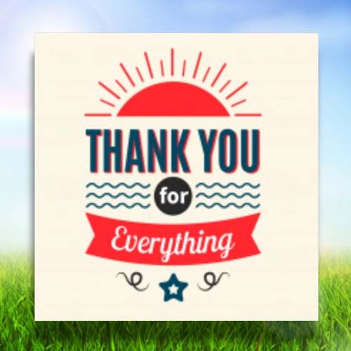 Thank You For Everything Free For Everyone Ecards Greeting Cards