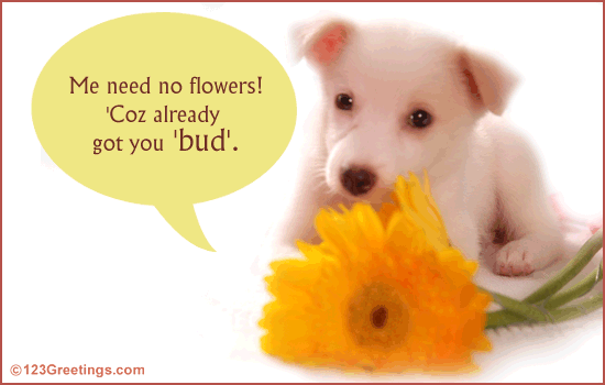 Puppy Dog Kisses For My Dear Friend! Free Friends eCards, Greeting