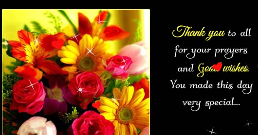Thank You So Much For Your Prayers. Free Flowers eCards, Greeting Cards ...
