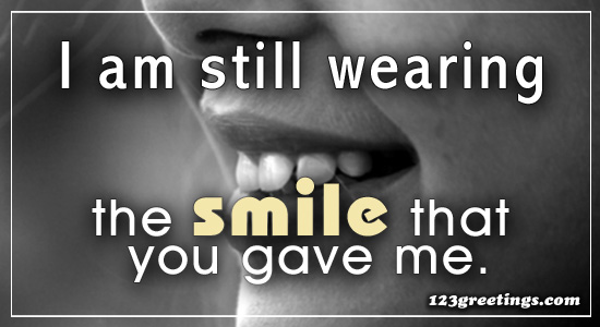 Wear A Smile...