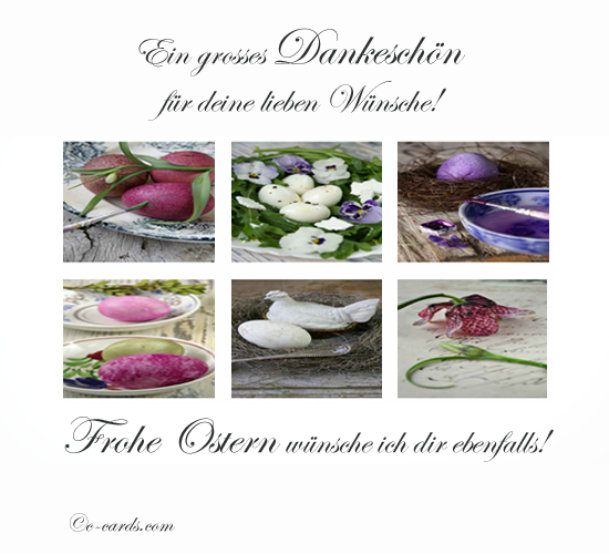 Oster Danke Free Ostersonntag Ecards Greeting Cards 123 Greetings