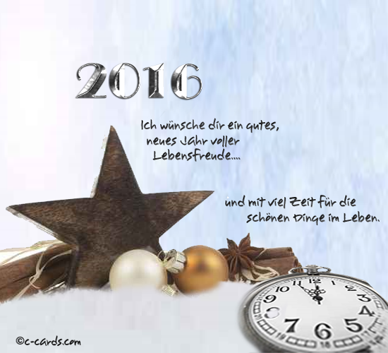 Mehr Zeit. Free Neues Jahr eCards, Greeting Cards 123 Greetings