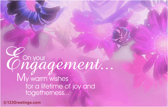 On Your Engagement!
