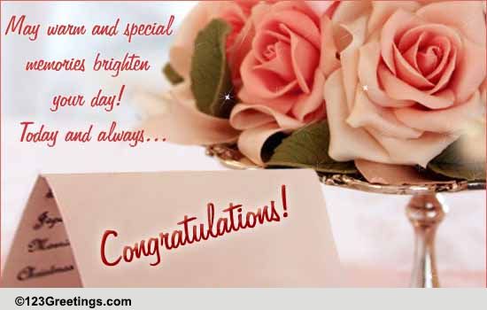 Wedding Wishes! Free Congratulations eCards, Greeting Cards | 123 Greetings