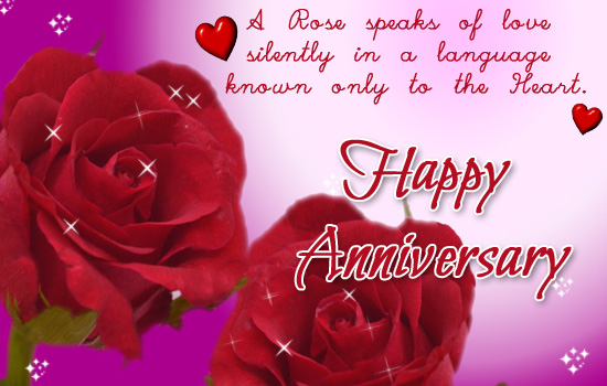 Happy Anniversary With Roses!