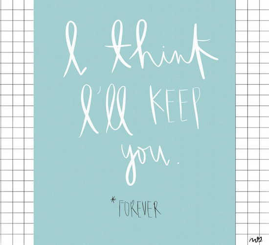 I Think I Ll Keep You Forever Free Happy Anniversary Ecards 123 Greetings