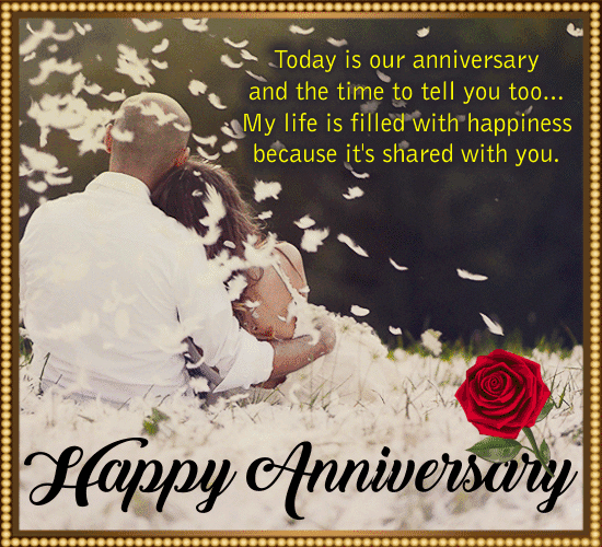 Today Is Our Anniversary.