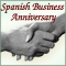 Spanish Business Anniversary Card...