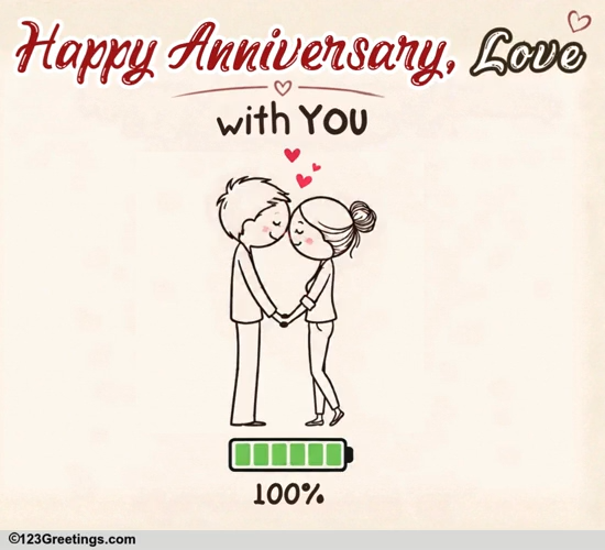Anniversary Wish For Your Love.
