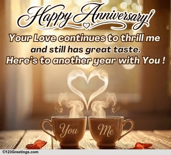Anniversary Wish For Your Better Half