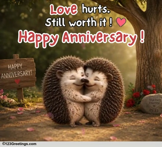 Playful Anniversary Humour