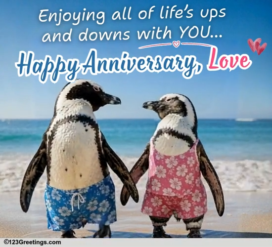 An Adorable Anniversary Wish