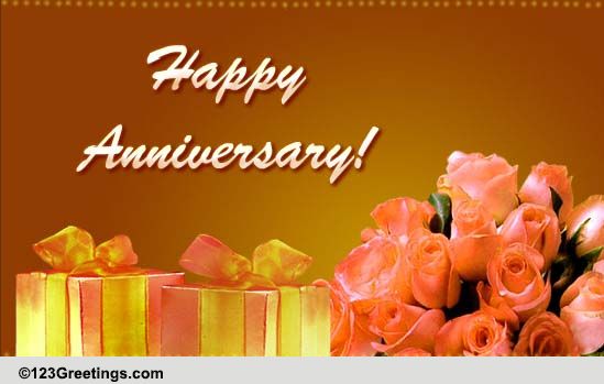 A Warm Belated Anniversary Wish.
