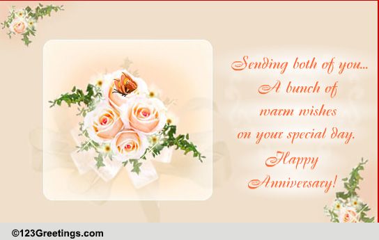 Flowers To Wish Happy Anniversary!