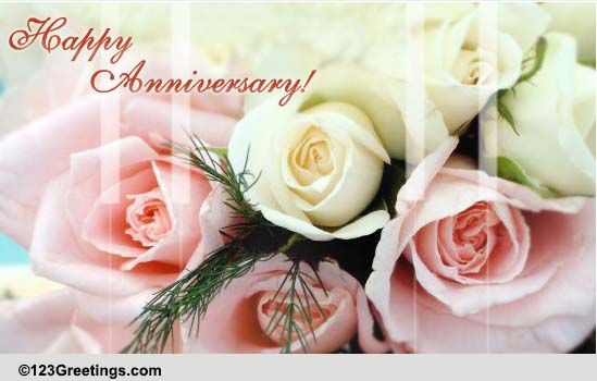 Beautiful Anniversary Flowers... Free Flowers eCards, Greeting Cards ...