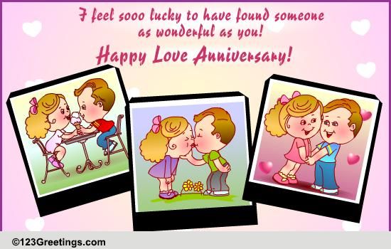 Anniversary Wishes For Your Love!