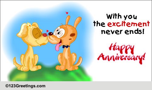 Happy Anniversary! Free For Her eCards, Greeting Cards | 123 Greetings