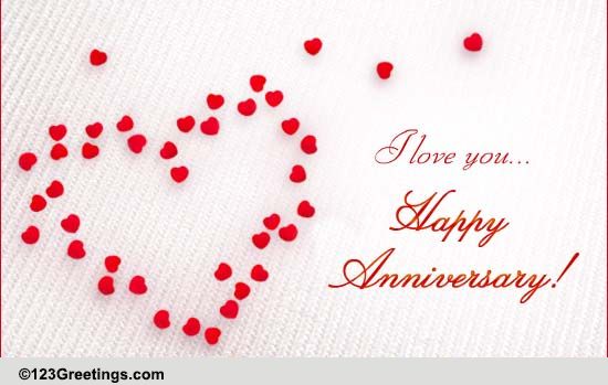 A Wonderful Anniversary Greeting.