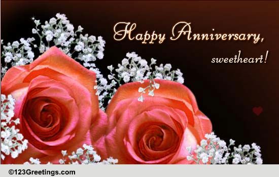 Perfect Anniversary Ecard For Wife.