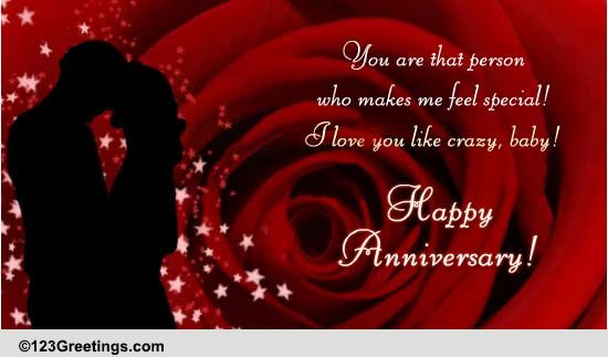 Send Anniversary Love To Your Partner.