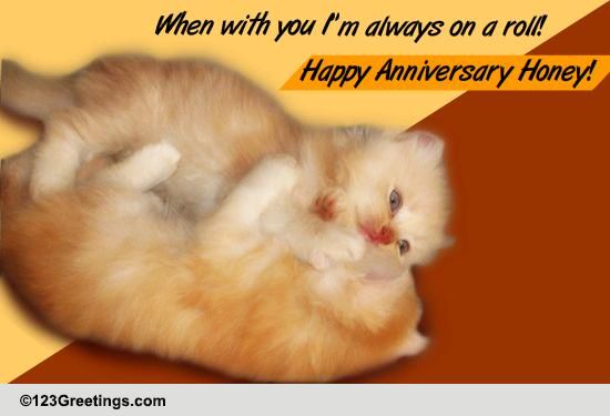 Happy Anniversary Love! Free For Him eCards, Greeting Cards | 123 Greetings