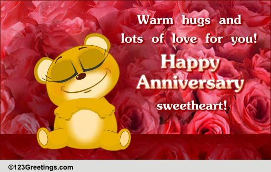 Perfect Anniversary Ecard For Husband.
