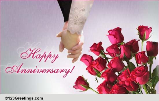 Ecard To Share Anniversary Love.