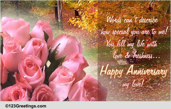 A Beautiful Anniversary Greeting.