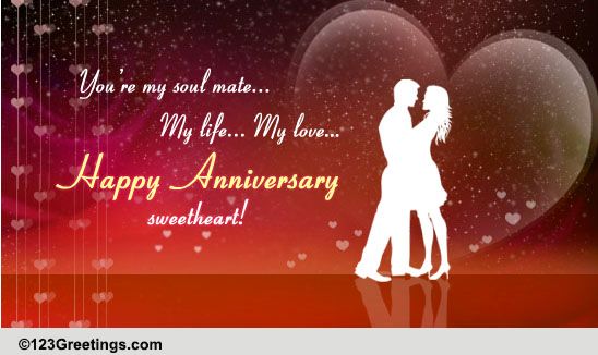 Send Heartfelt Anniversary Wishes.