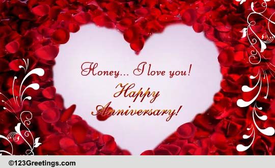 A Sweet Anniversary Note For Husband.