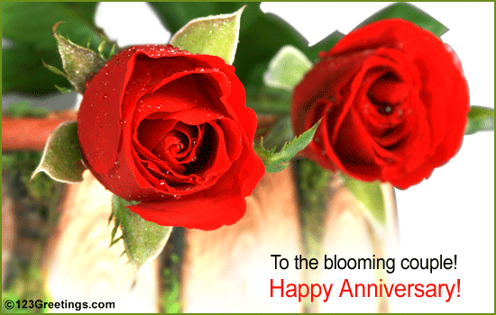 Happy Anniversary Wish. Free To a Couple eCards, Greeting Cards | 123