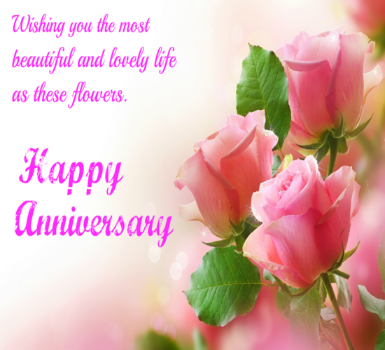 Wishing You A Happy Anniversary. Free To a Couple eCards, Greeting ...